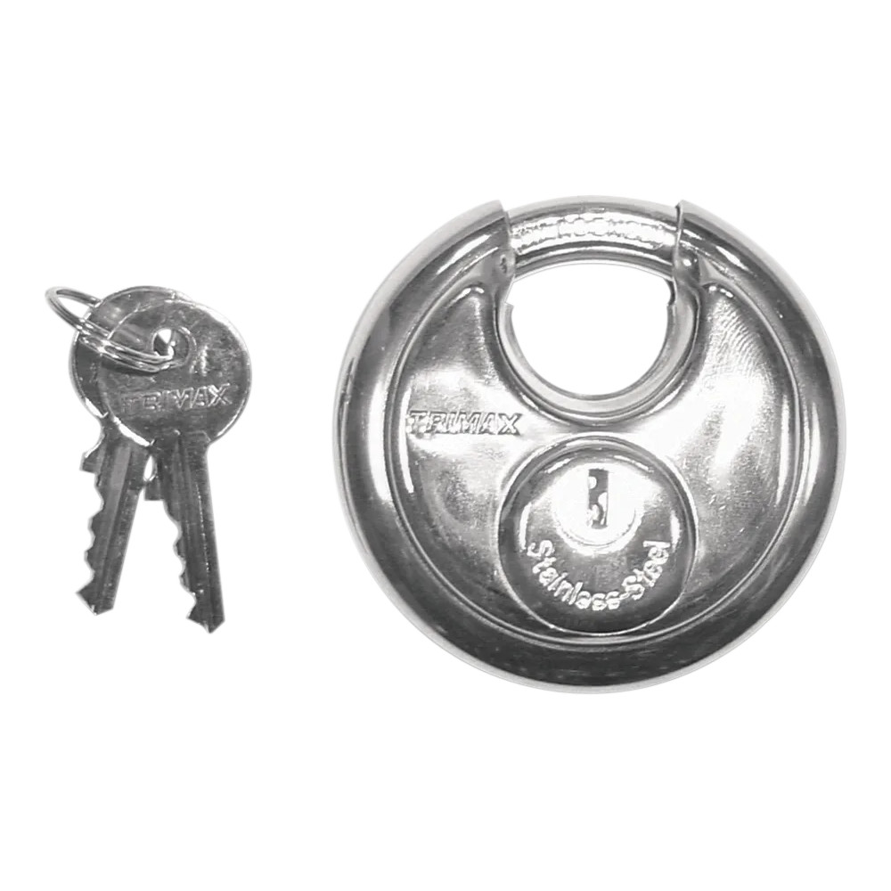 Stainless Steel Round Padlock