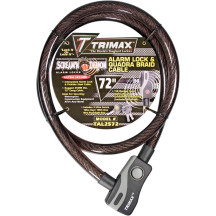 Cerradura de cable con alarma