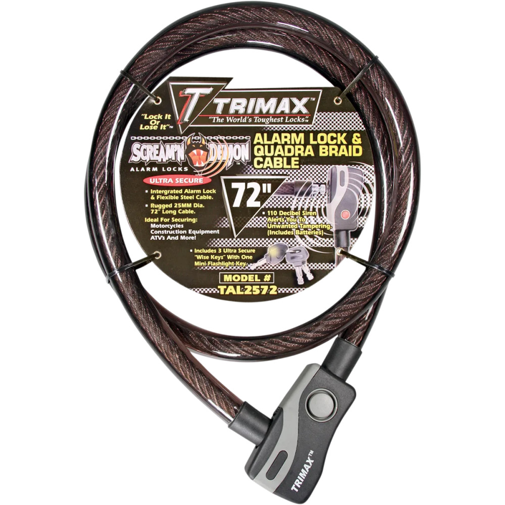 Cerradura de cable con alarma Cerradura de cable con alarma
