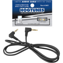 1 Meter Stereo Audio Cable with 90º Ends