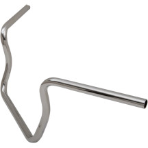 1" Ape Hanger Manillar — Abrazadera 1", subida 10", ancho 38", cromado