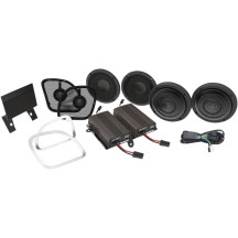 Ultra Front & Rear Speaker Kit with 600w Amp