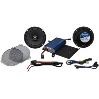 Kit de altavoces delanteros 6,5" con amplificador de 225 W — G4 SG, Negro