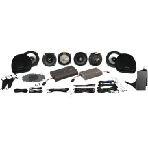 6 Speaker/Dual Amp Complete System