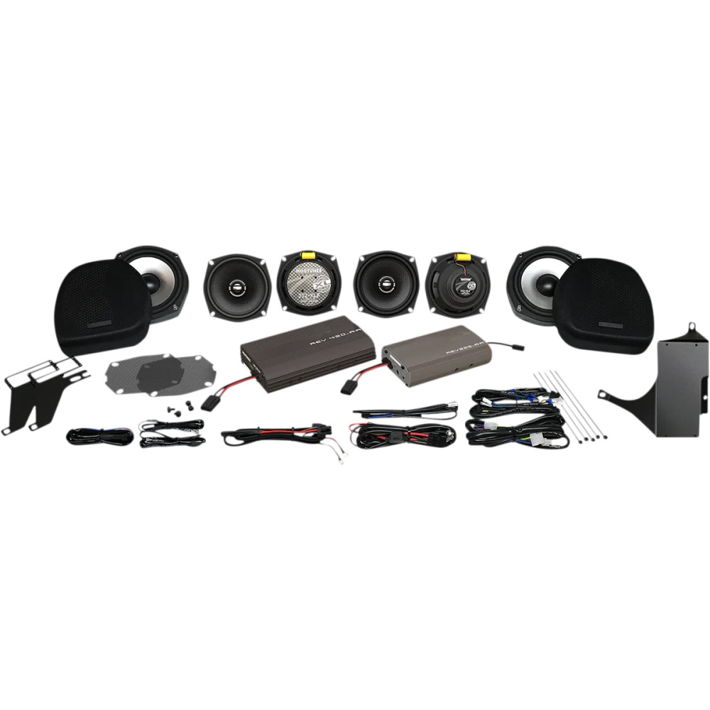 6 Speaker/Dual Amp Complete System