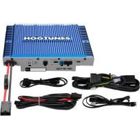 Quadcast 300 W Kit de amplificador — 4 canales, 300 W total, 2 Ω, Negro