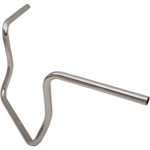 Manillar Ape Hanger de 1" — abrazadera 1", alzada 12", ancho 38", cromo