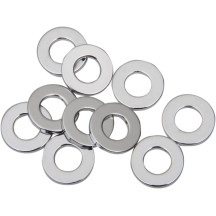 Specialty Flat Washers — 15/32" ID, Chrome