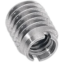 Thread Reducer — 1/2"-13 to 5/16"-18, Silver