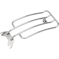 6" Solo Luggage Rack — 15 cm (6") wide, 28 cm (11") long, Chrome