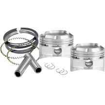Piston Kit for S&S Motors — Bore 3.625", Oversize +0.020", Displacement 88", 93", 96"