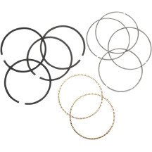 Juego de anillos de repuesto para pistones S&S — Diámetro 4.000", Pistón +0.010"