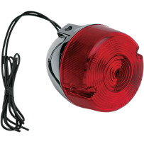 Turn Signal Assemblies — Front, Threaded mount, Red lens