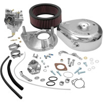 Super E Carburetor Kit with Manifold — 1-7/8" throat, 1-9/16" venturi, up to 100 cu in
