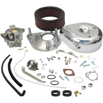 Super E Carburetor Kit with Manifold — 1-7/8" throat, 1-9/16" venturi, up to 100 cu in