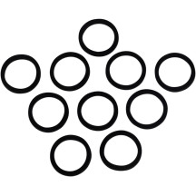 Replacement Starter Housing Gaskets — Solenoid, Inner mounting, 10-pack