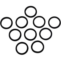 Replacement Starter Housing Gaskets — Solenoid, Inner mounting, 10-pack