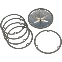 Derby/Inspection Cover Gasket Kit — 0.80 mm (0.030"), 10-pack