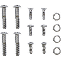 Switch Housing Bolt Kit — Kit, Chrome