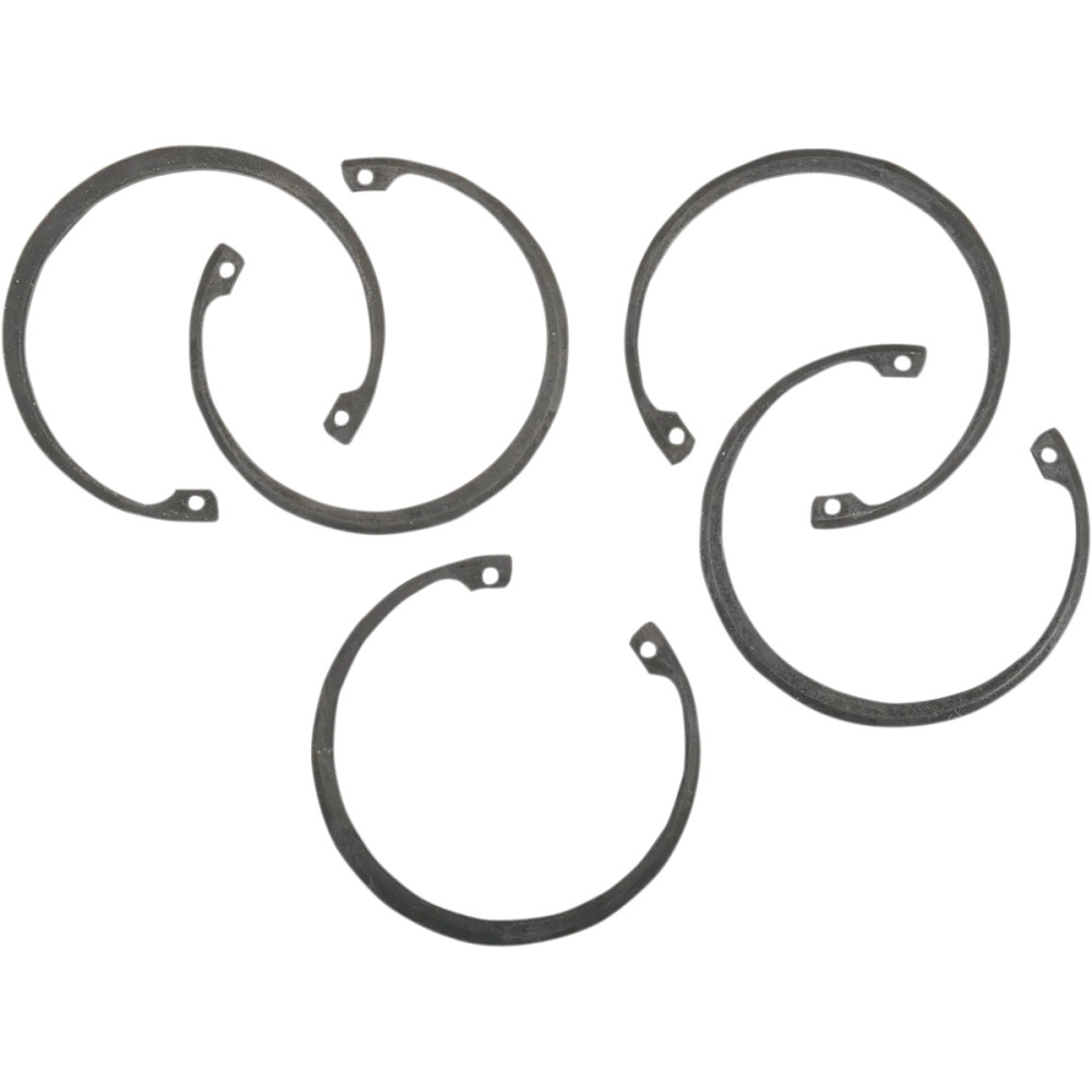 Snap Rings — main shaft ball bearing, 5-speed, 3/4 ring, 5-pack, silver raw