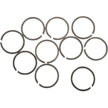 Snap Rings — Main shaft, 4-speed, 3rd gear, 10-pack, Silver
