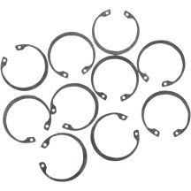 Snap Rings — 3/4 ring, pressure plate, 5-speed, 10-pack, silver