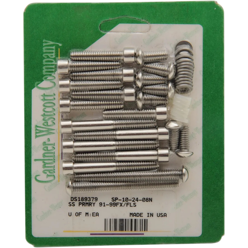 Primary Clutch/Chain Cover Bolt Kit Primary Clutch/Chain Cover Bolt Kit