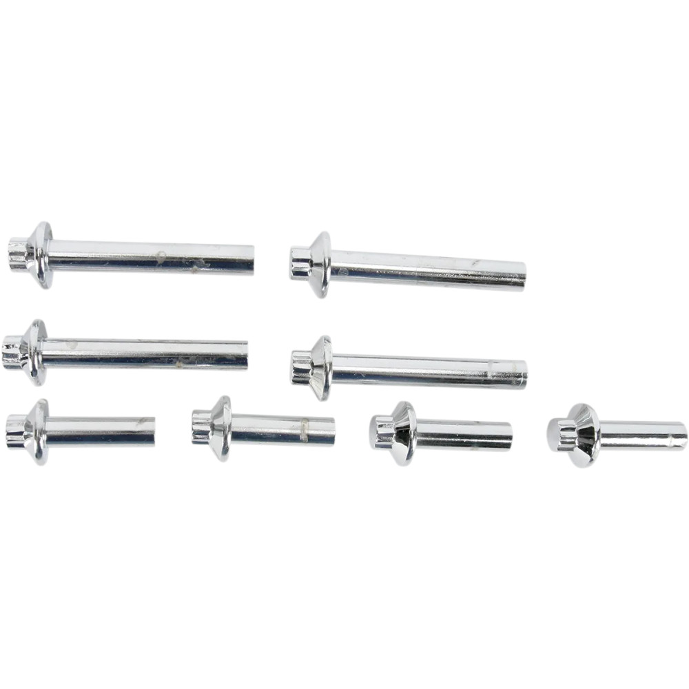 Head Bolt Kit — 12-point flange, silver