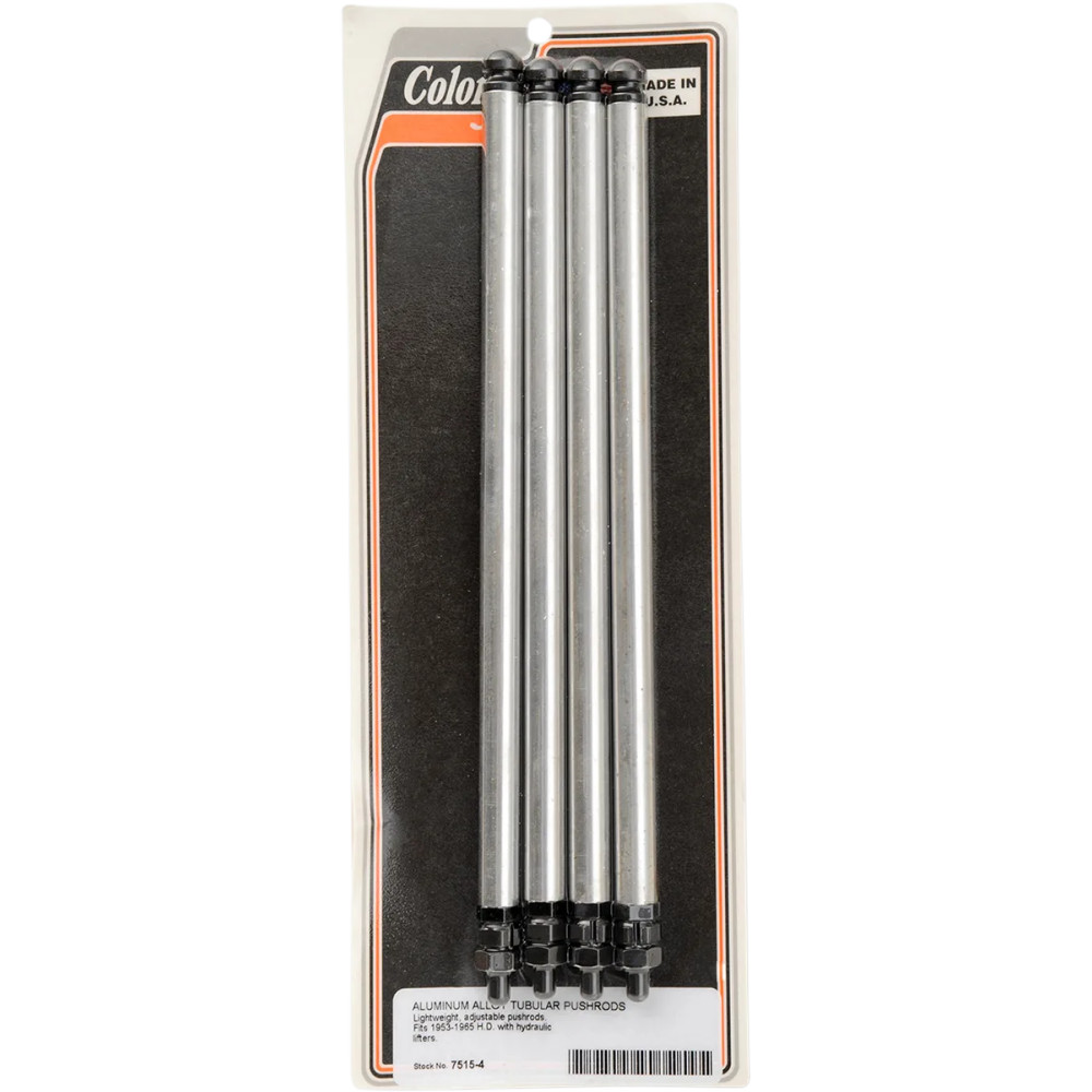 Replacement Aluminum Pushrods — Fixed length, Aluminum, Set of 4, 7515-4