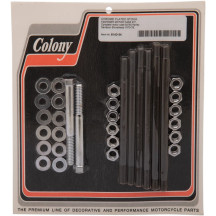 Kits de herrajes cromados de serie — Plateado