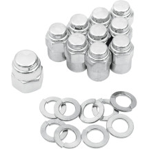 Chrome Cap Nut Kit