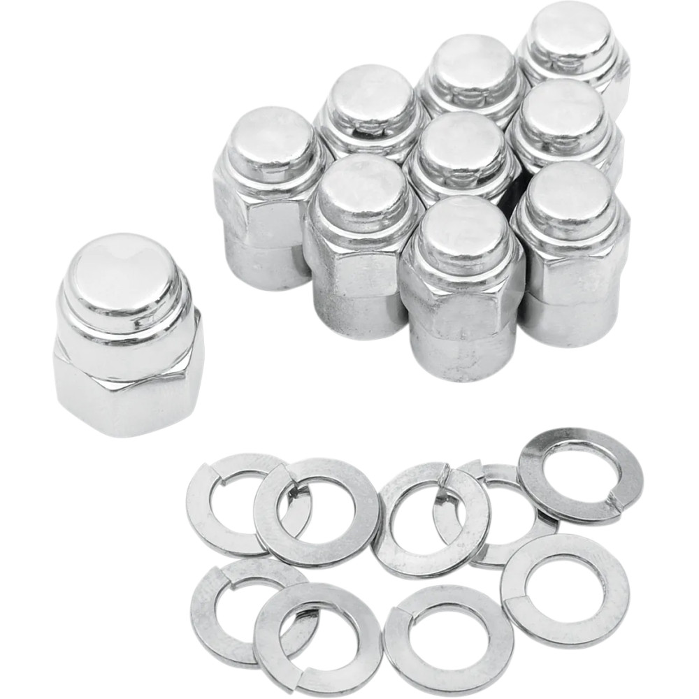 Chrome Cap Nut Kit Chrome Cap Nut Kit