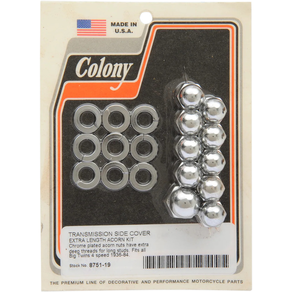 Transmission Side Cover Acorn Nut Kit Transmission Side Cover Acorn Nut Kit