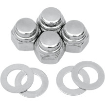 Kit de Tuercas con Capucha Cromadas