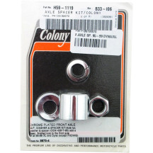 Axle Spacer/Nut Kit