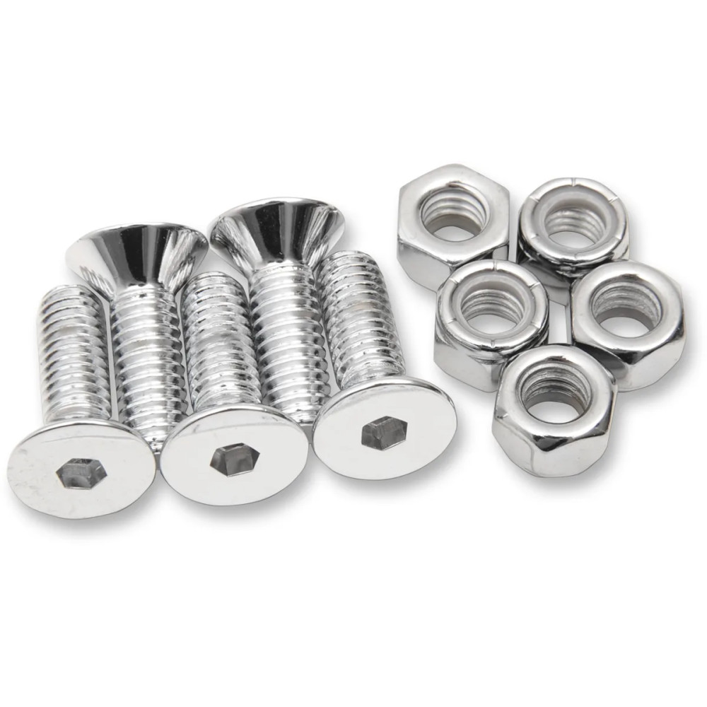 Rotor, Sprocket and Belt Mounting Hardware Kit — 25.4 mm (1"), Chrome Rotor, Sprocket and Belt Mounting Hardware Kit — 25.4 mm (1"), Chrome