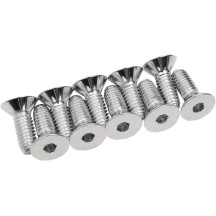 Rotor, Sprocket and Belt Mounting Hardware Kit — 25.4 mm (1"), Chrome