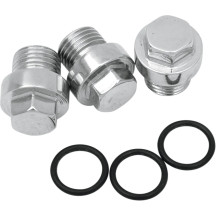 Oil Pump Plug — Oil Pump, Silver