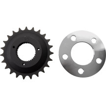 Offset Sprocket Kit — 530 chain, 23-tooth, 5.1 mm (0.200\"), Black