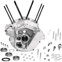 Carcasa de motor estilo alternador Super Stock® — 3.5" de diámetro, boca estándar, acabado natural