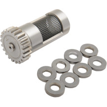 Kit de engranaje para respiradero de acero — sobredimensionado (+0.03")