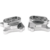 Chrome Billet Lifter Covers — Pair