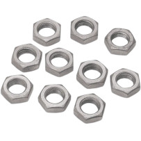 Tuercas de bloqueo para tornillo ajustador de embrague — cubo de embrague, pack de 10