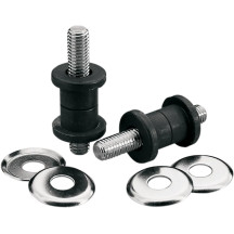 Kit de amortiguador de manillar — negro, cromado, antivibración