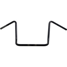 Manillar Ape Hanger de 1" — Elevación 45,5 cm (18"), Diámetro de sujeción 25,4 mm (1"), Ancho 97 cm (38"), negro brillante