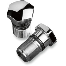 Chrome Fork Tube Plugs and Caps