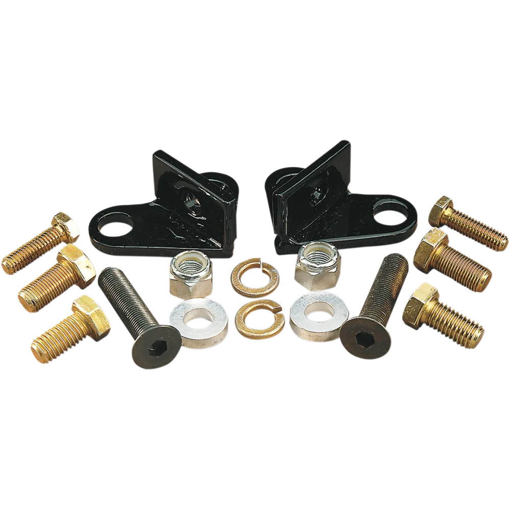 Rear Lowering Kit — Lowers 38.10 mm (1.50 in), Black, powder-coated