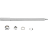Front Axle Kit — 3/4" axle, 12.875" length, chrome
