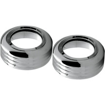 Custom Billet Fork Boots — Ball-Milled