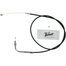 Cable de Acelerador/Regulador de Vinilo Negro